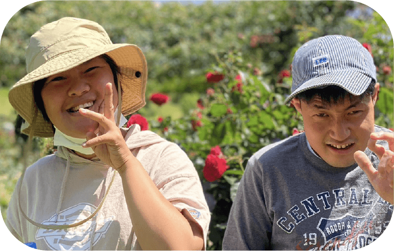 屋外活動の様子